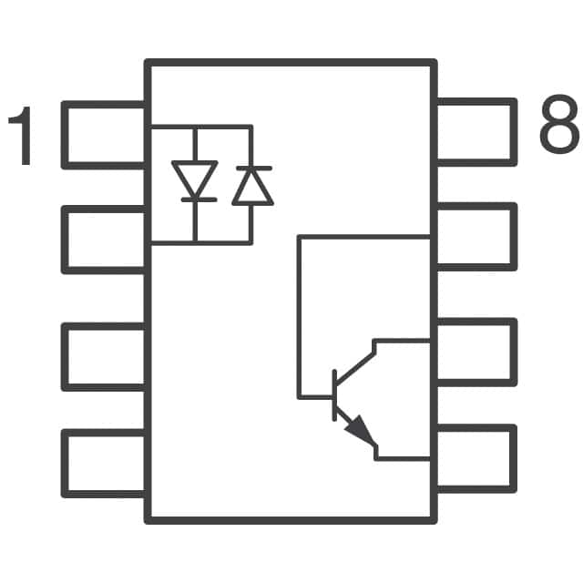 IL256AT Vishay Semiconductor Opto Division  Optokoppler - Transistor-Photovoltaik-Ausgang